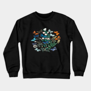 Vintage Art Butterfly Crewneck Sweatshirt